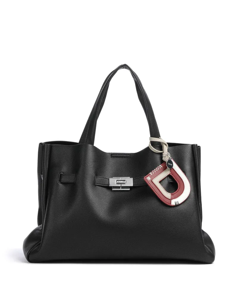 DKNY Bryar Large Bolso de mano black/silver