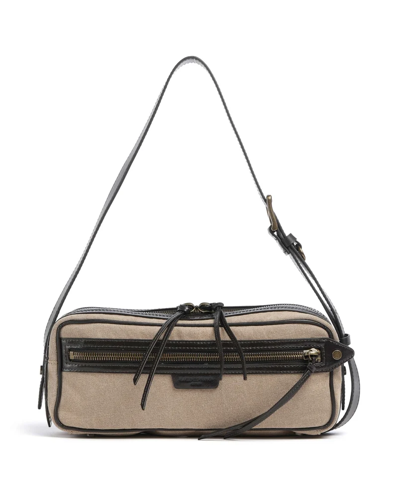 Liebeskind Juno Denim S Bolso de hombro beige