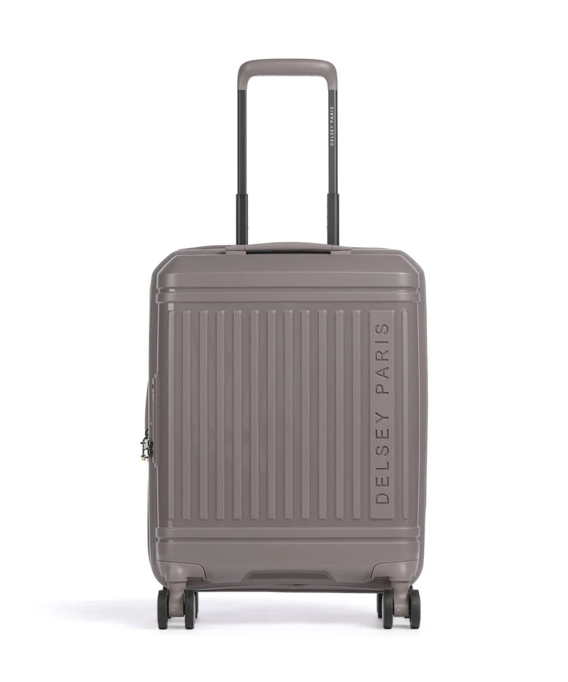 Delsey Paris Lutece Slim Maleta con 4 ruedas brown