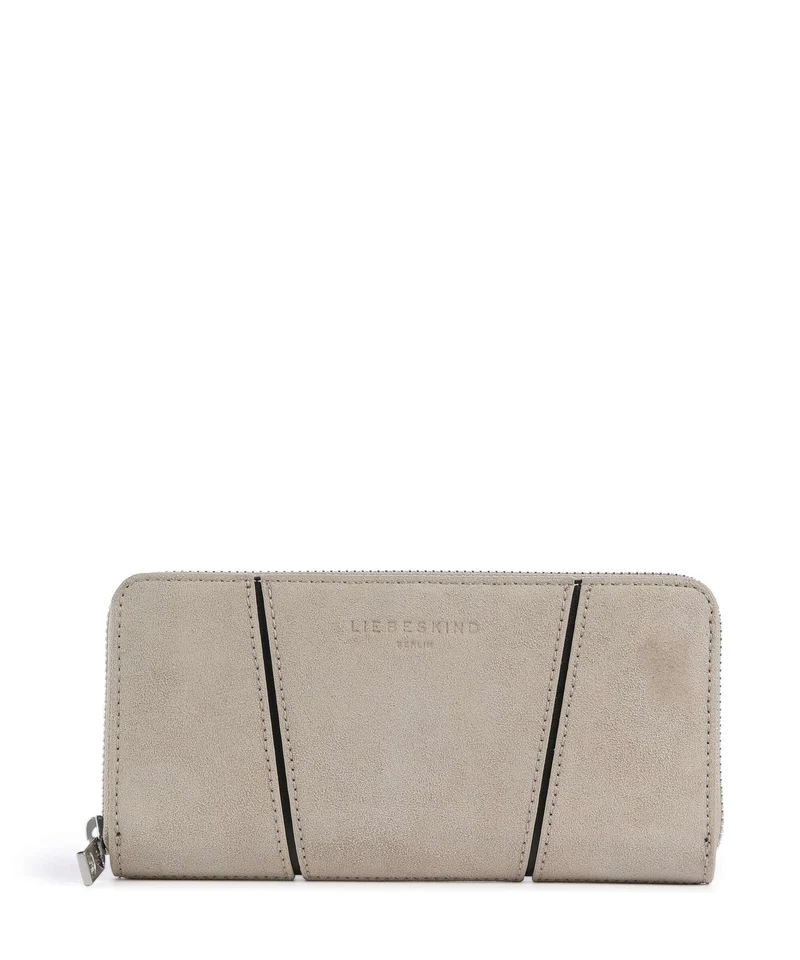 Liebeskind Una Gigi Recycled Suede L Monedero beige