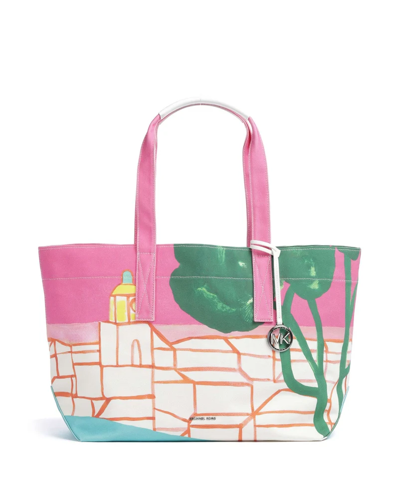 Michael Kors The Michael Bag Bolsa shopping raspberry/multicolour