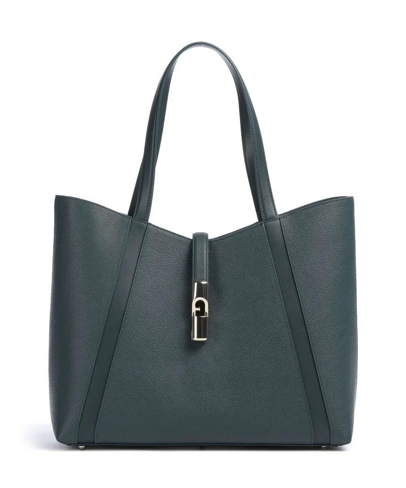 Furla Goccia L Bolsa shopping dark forest