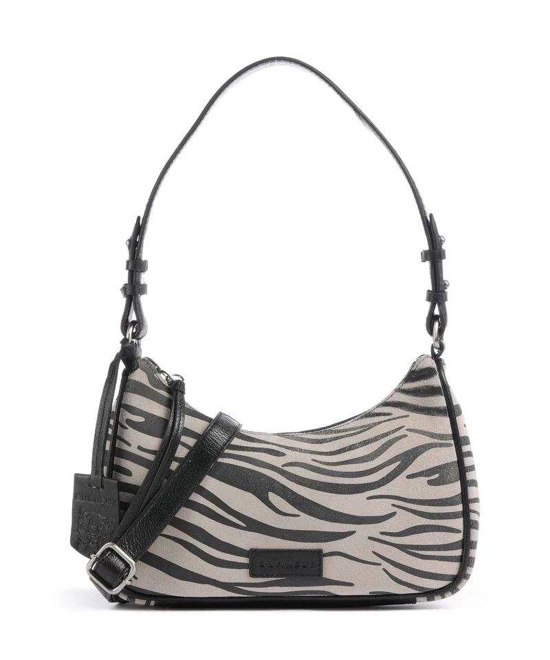 Burkely Animo Bolso de hombro zebra