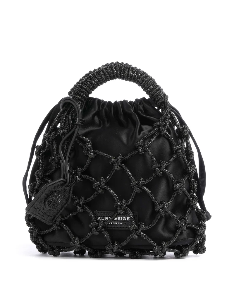 Kurt Geiger Macrame Small Bolso de mano black