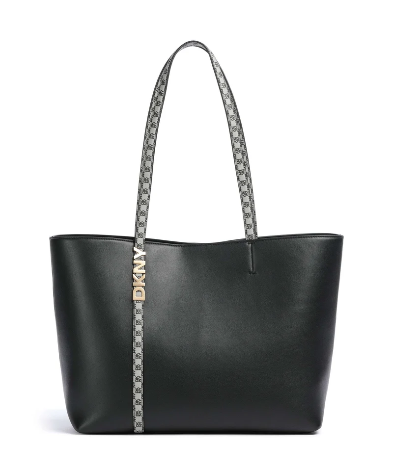 DKNY Avril Bolsa shopping black/gold