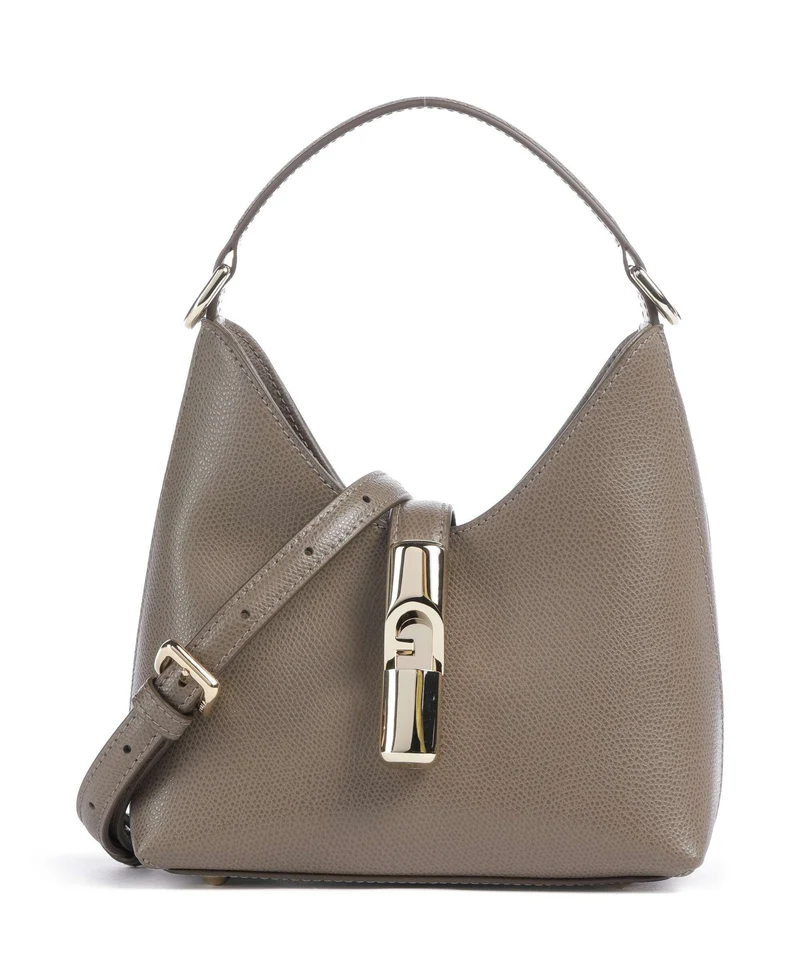 Furla Iride Mini Bandolera muddy gray