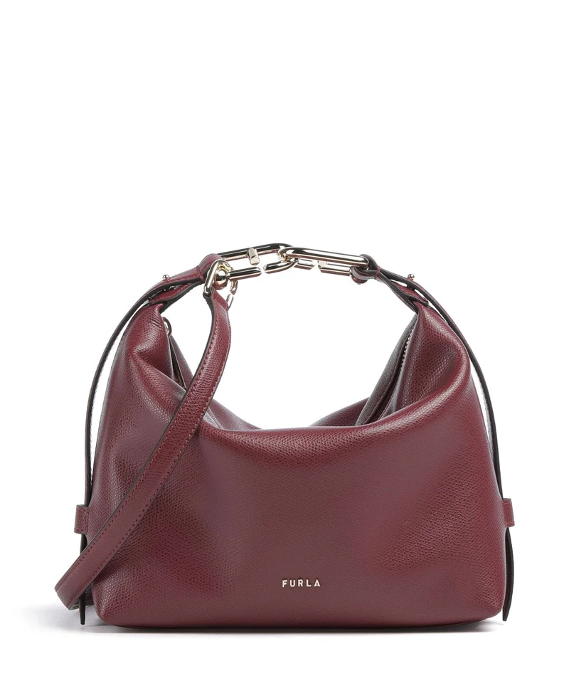 Furla Tonie Mini Bolso de hombro red apple