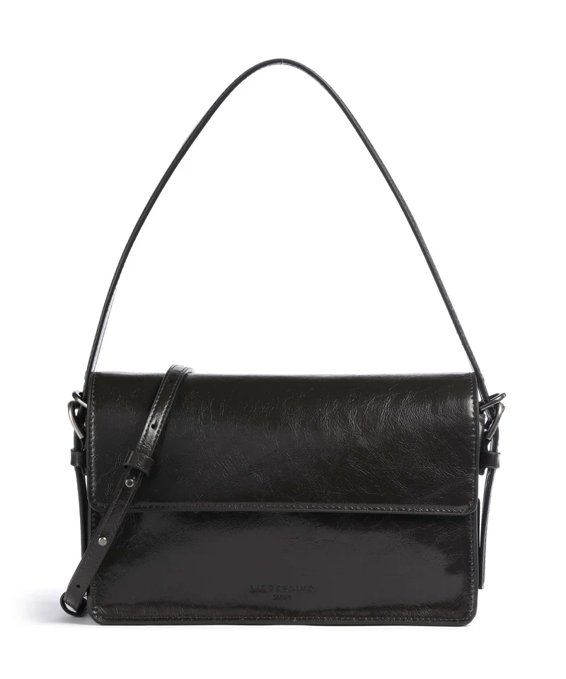 Liebeskind Audrey Recycled Lack Distressed S Bolso de hombro deep soil