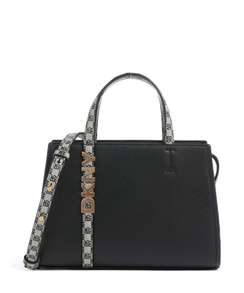DKNY Avril Small Bolso de mano black/gold