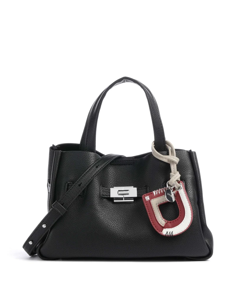 DKNY Bryar Small Bolso de mano black/silver