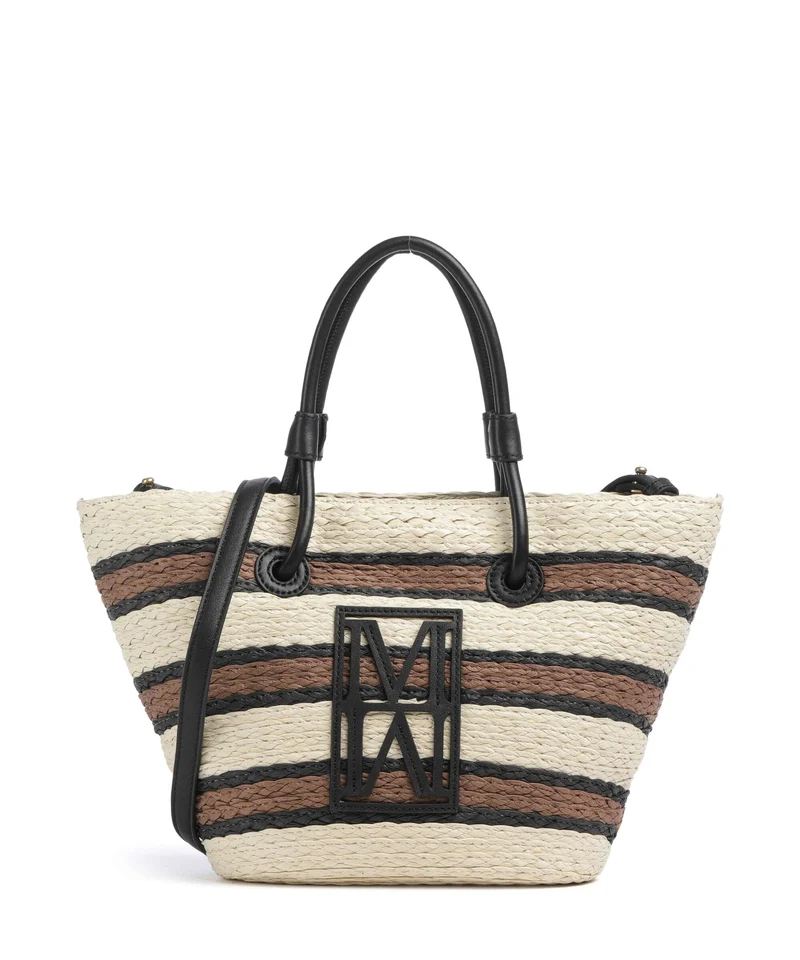 Marc O'Polo Joana Bolsa shopping light raffia
