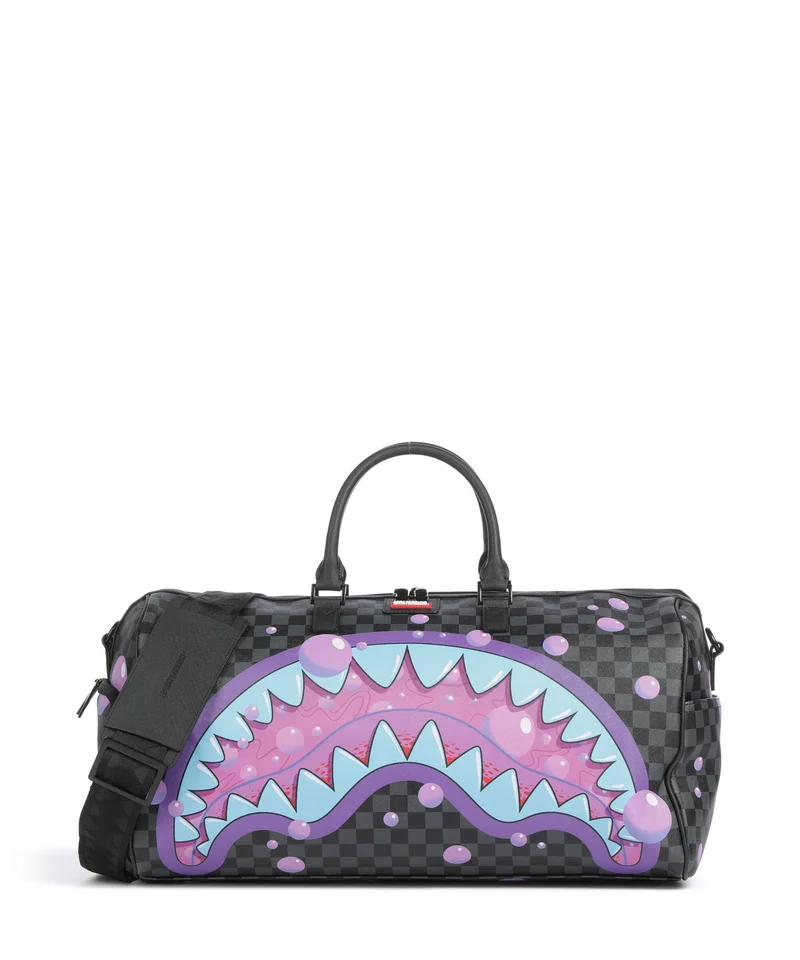 Sprayground Purple Slime Takeover Bolsa de fin de semana multicolour