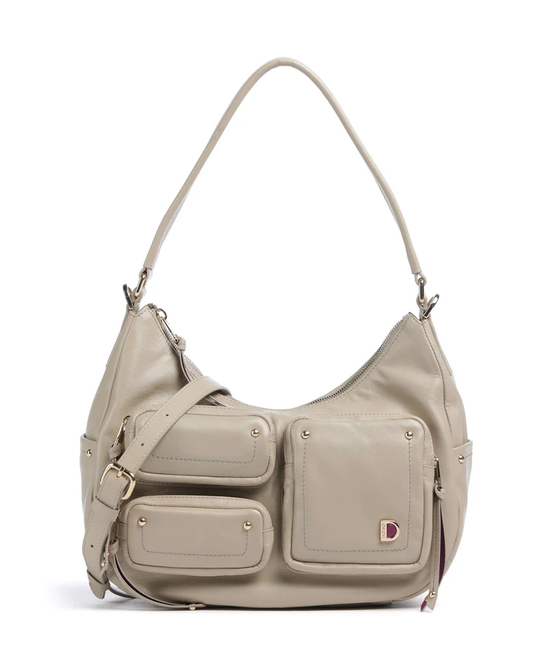 DuDu Bags Pocket City Bolso de hobo sand grey