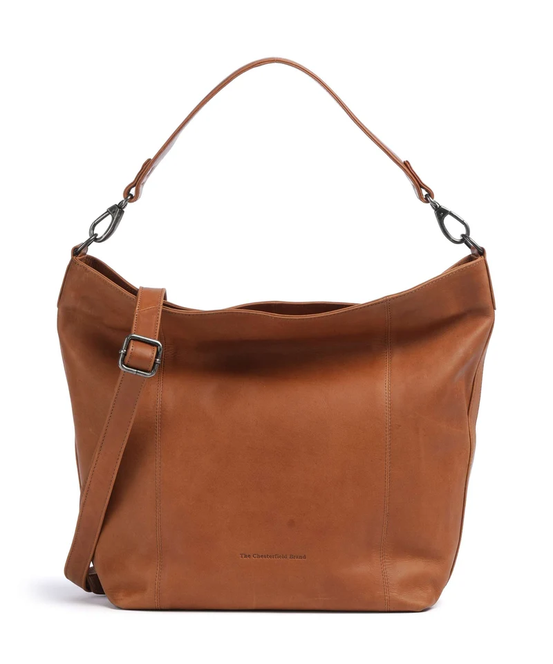 The Chesterfield Brand Wax Pull Up Cow Zira Bolso de hobo cognac