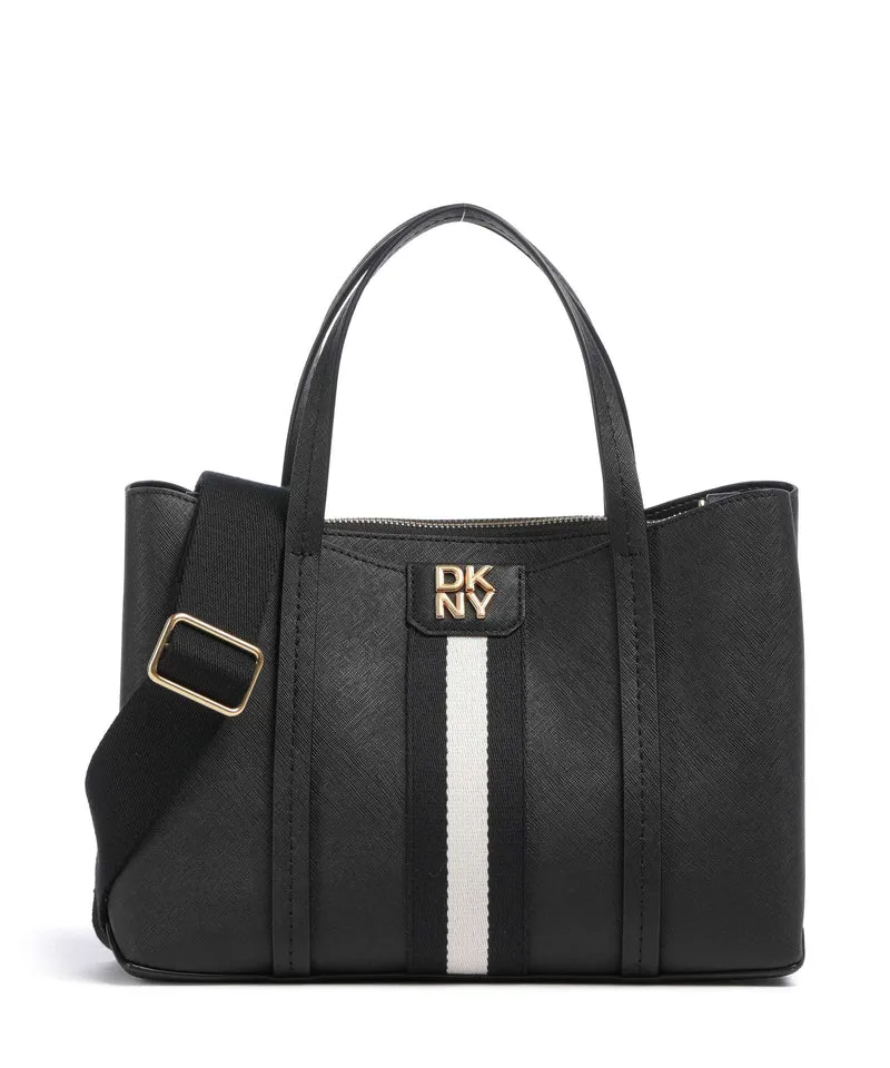 DKNY Nuri Medium Bolso de mano black/gold