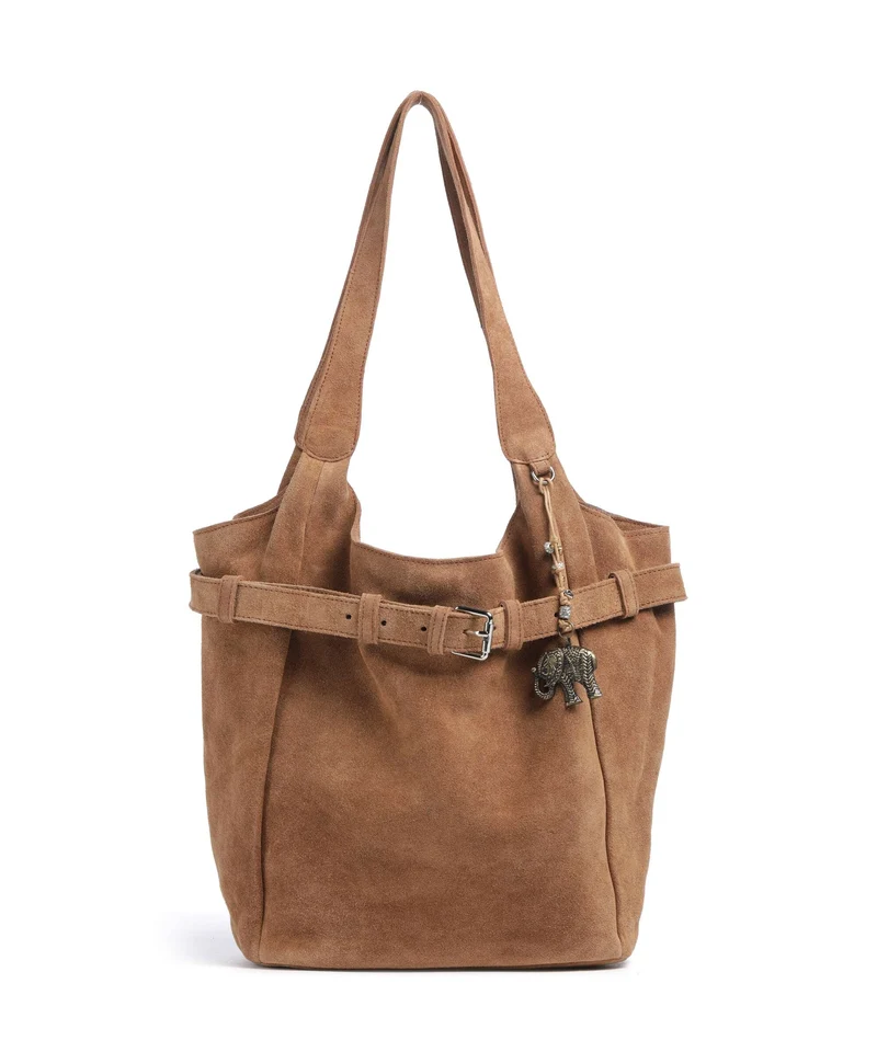 Anokhi Bolso de hobo cognac
