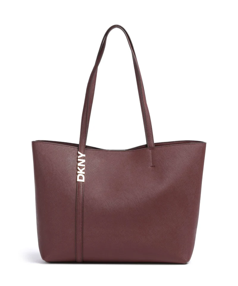 DKNY Avril Bolsa shopping aged wine