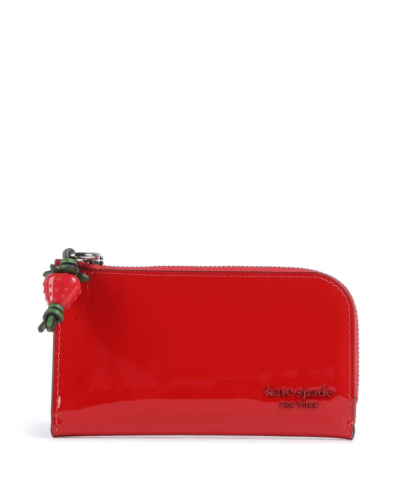 Kate Spade New York Devin Tarjetero ruby red