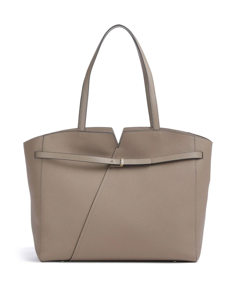BOSS Revers Bolsa shopping dark beige