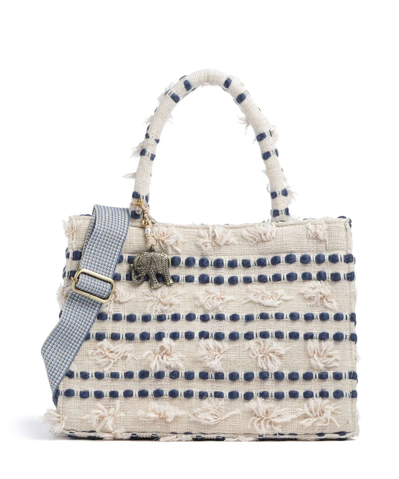 Anokhi Bolso de mano blue