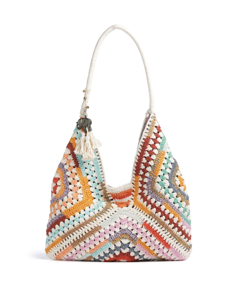 Anokhi Bolso de hobo rainbow