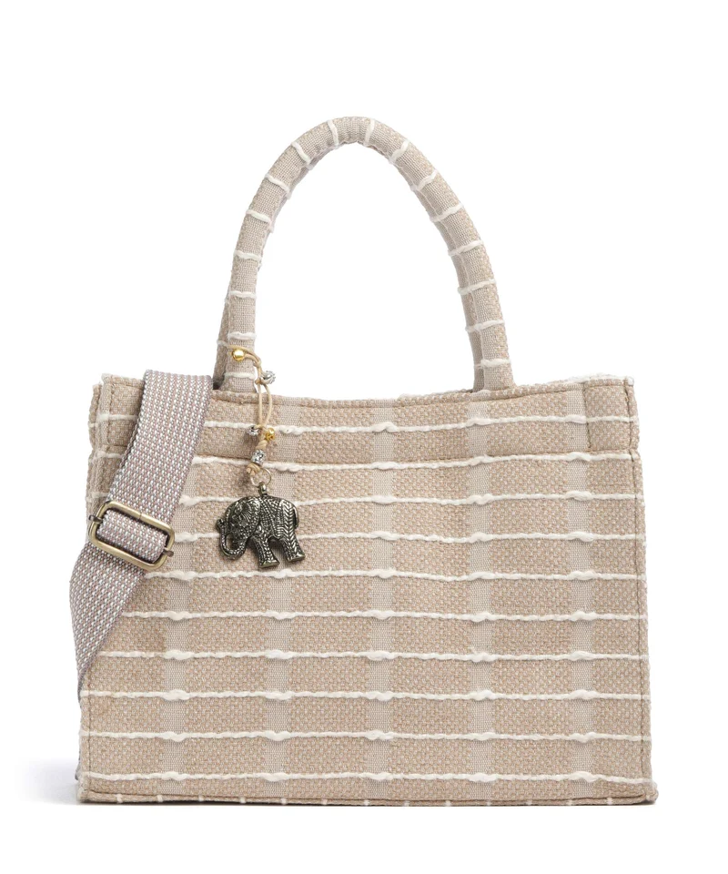 Anokhi Bolso de mano beige