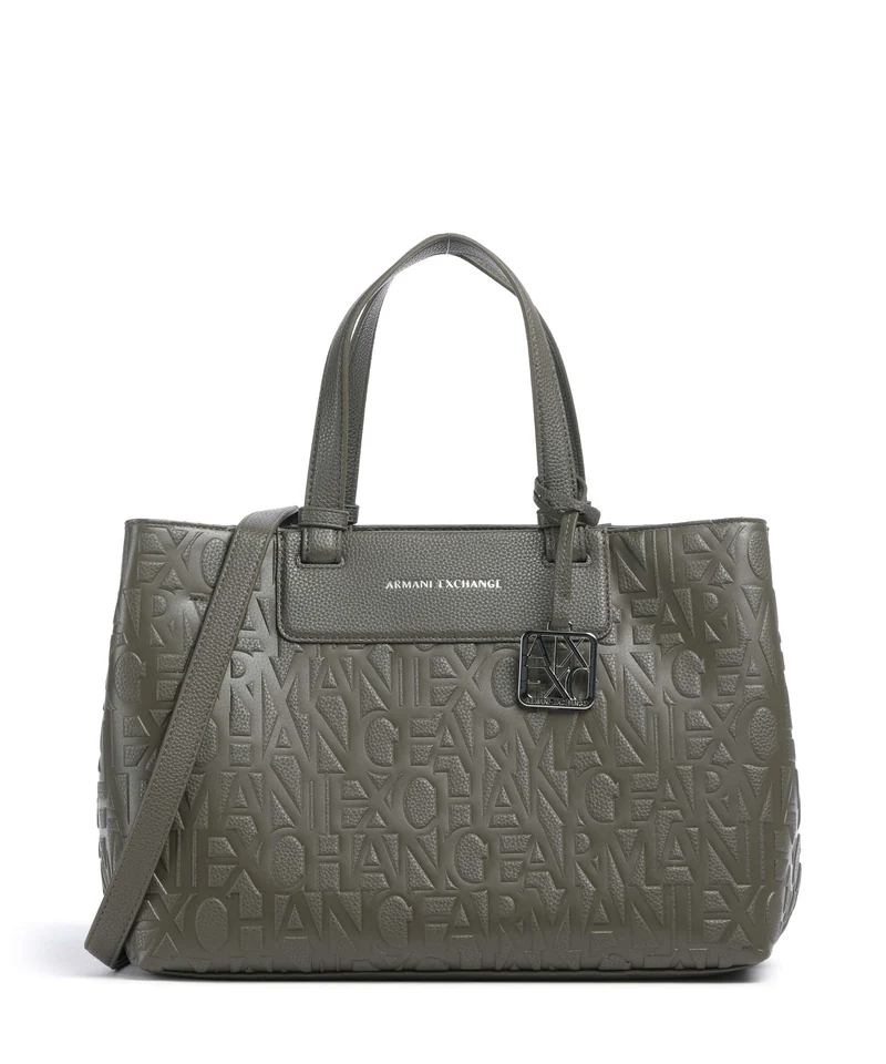 Armani Exchange Liz M Bolso de mano savanna