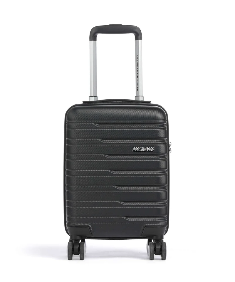American Tourister Flashline Maleta con 4 ruedas shadow black