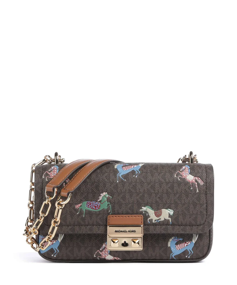 Michael Kors Tribeca Small Bolso de hombro brown/acorn