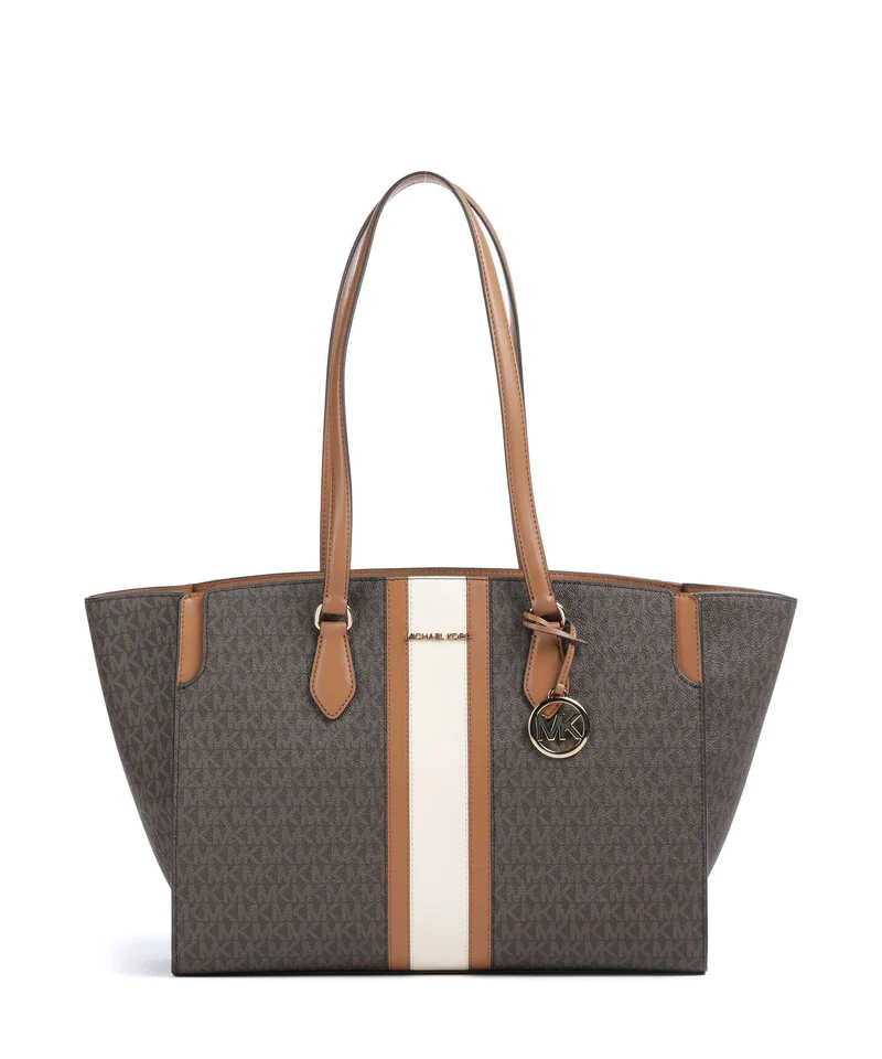 Michael Kors Becca Large Bolsa shopping brown/acorn