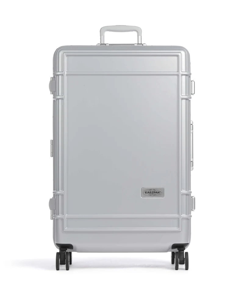 Eastpak Resist'R Case Maleta con 4 ruedas metal silver