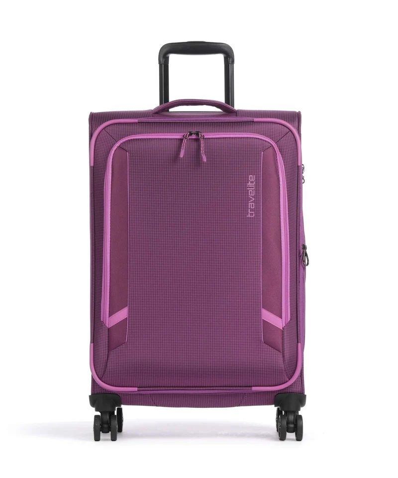 Travelite Corsiica Maleta con 4 ruedas pink
