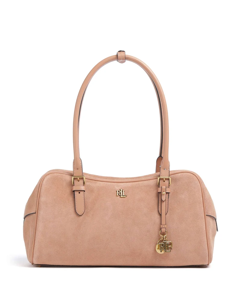 Lauren Ralph Lauren Marcy Large Bolso de hombro pink sienna
