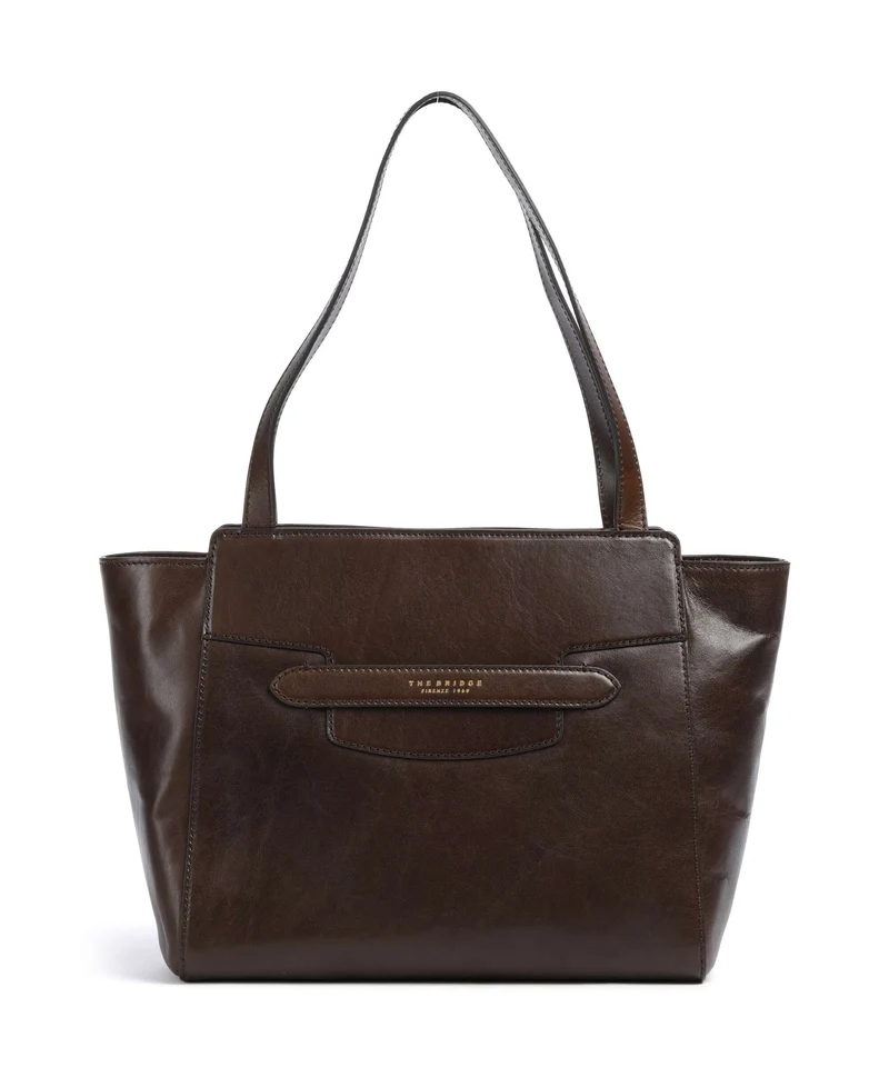 The Bridge Lucrezia Bolsa shopping moka