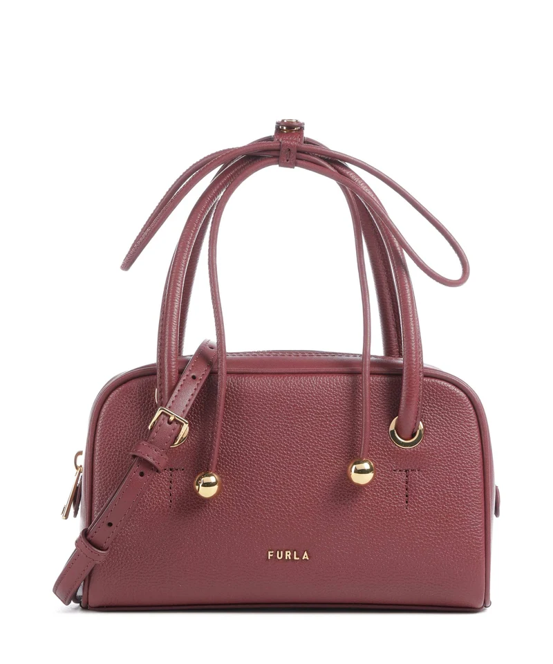 Furla Poppy Mini Bolso de mano red apple