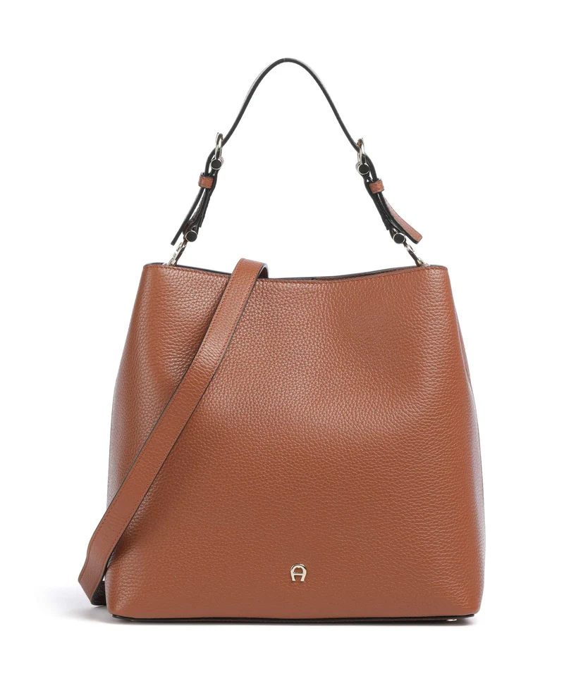 Aigner Delia M Bolso de hobo cognac brown
