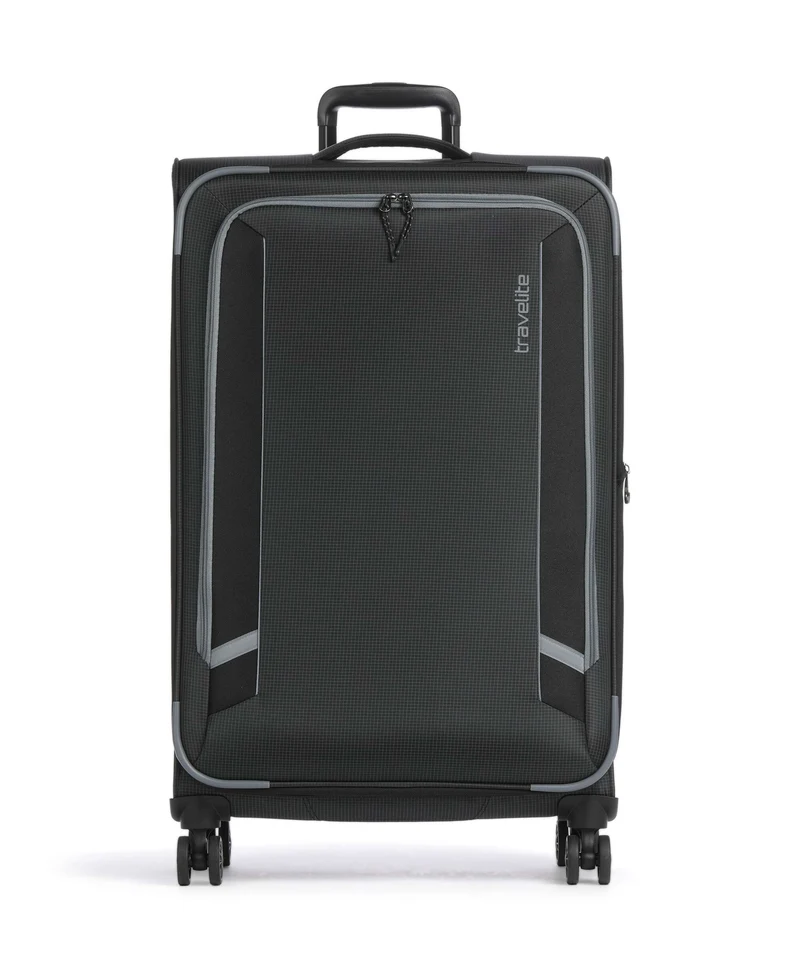 Travelite Corsiica Maleta con 4 ruedas black