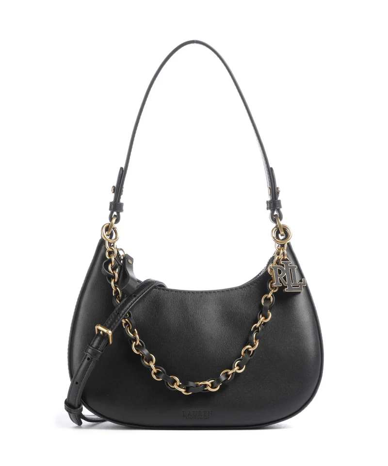 Lauren Ralph Lauren Marcy Medium Bolso de hombro black