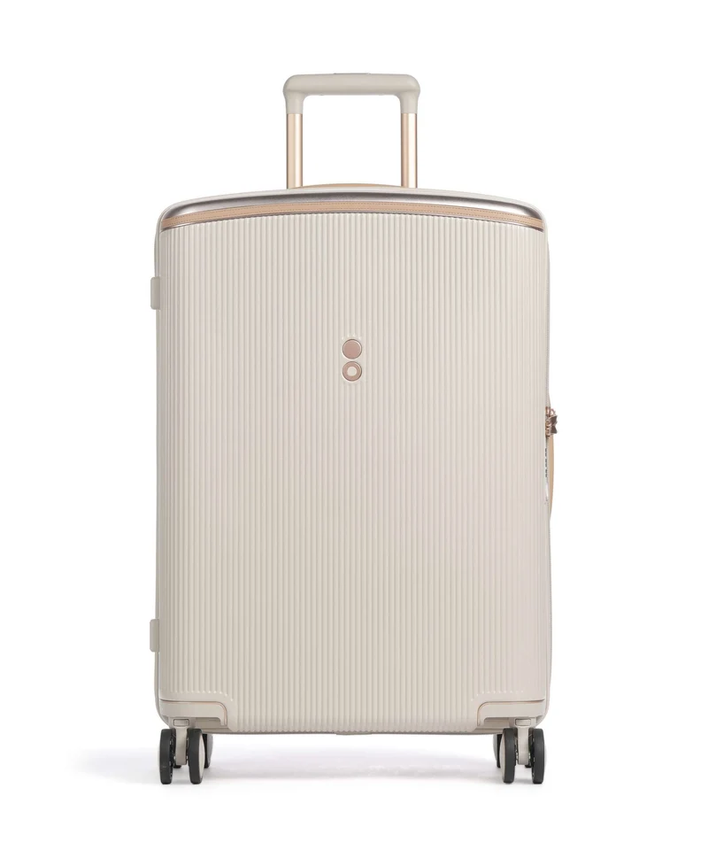 Echolac Dynasty VLX M Maleta con 4 ruedas almond white