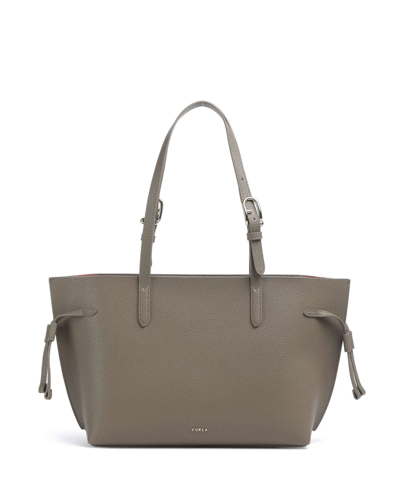 Furla Ava M Bolsa shopping muddy gray/rosewood