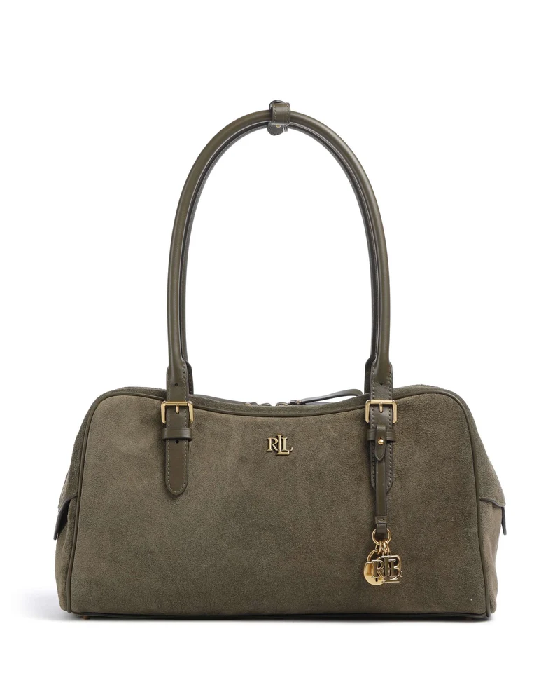 Lauren Ralph Lauren Marcy Large Bolso de hombro botanic green