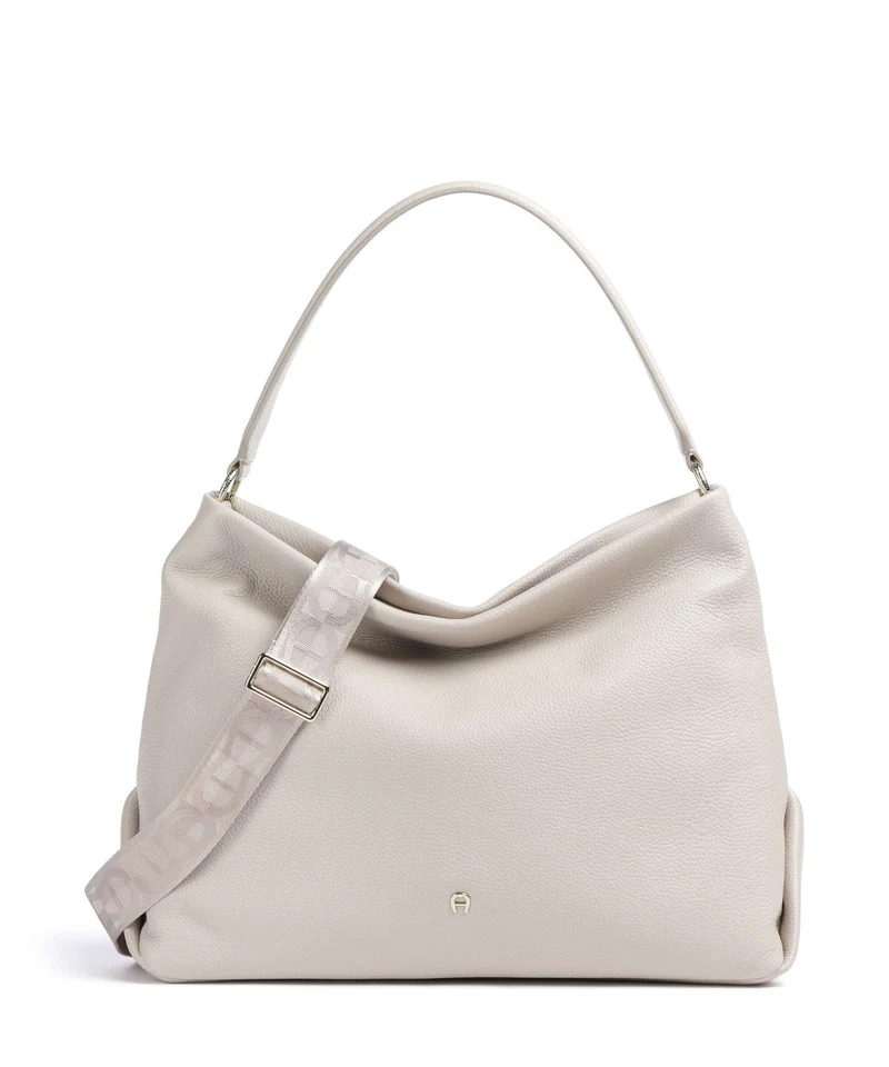Aigner Paola M Bolso de hobo fog beige