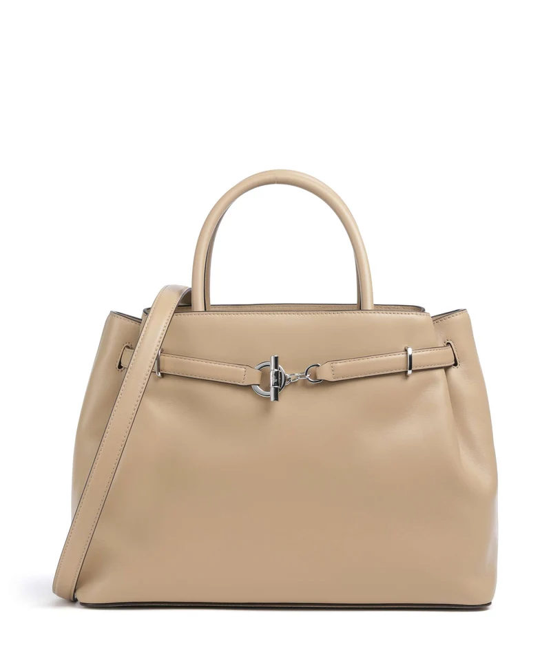 Lauren Ralph Lauren Blaike Large Bolso de mano tan