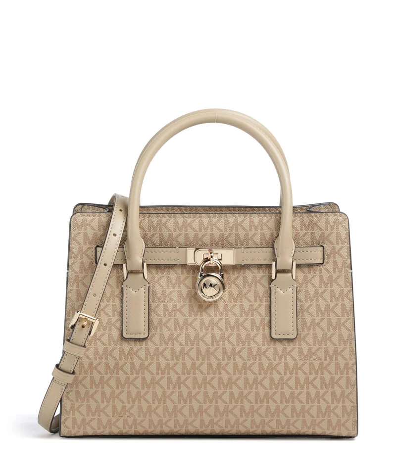 Michael Kors Hamilton Moderne Small Bolso de mano khaki