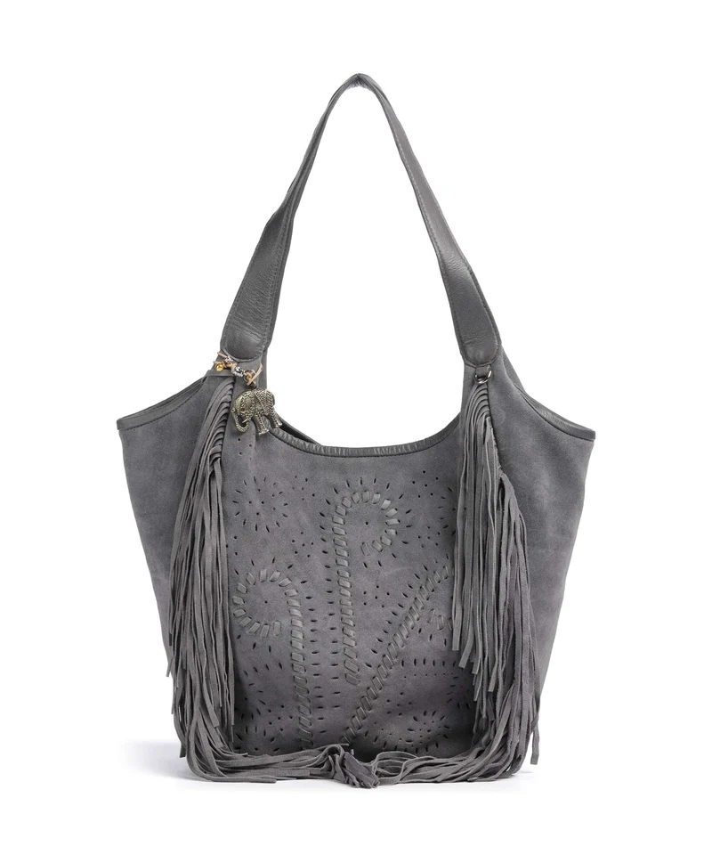 Anokhi Bolso de hobo grey