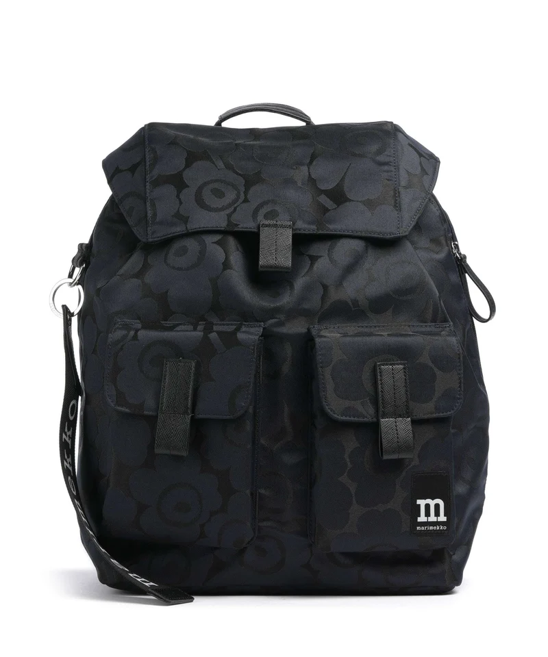 Marimekko Everything Unikko L Mochila blue/dark blue