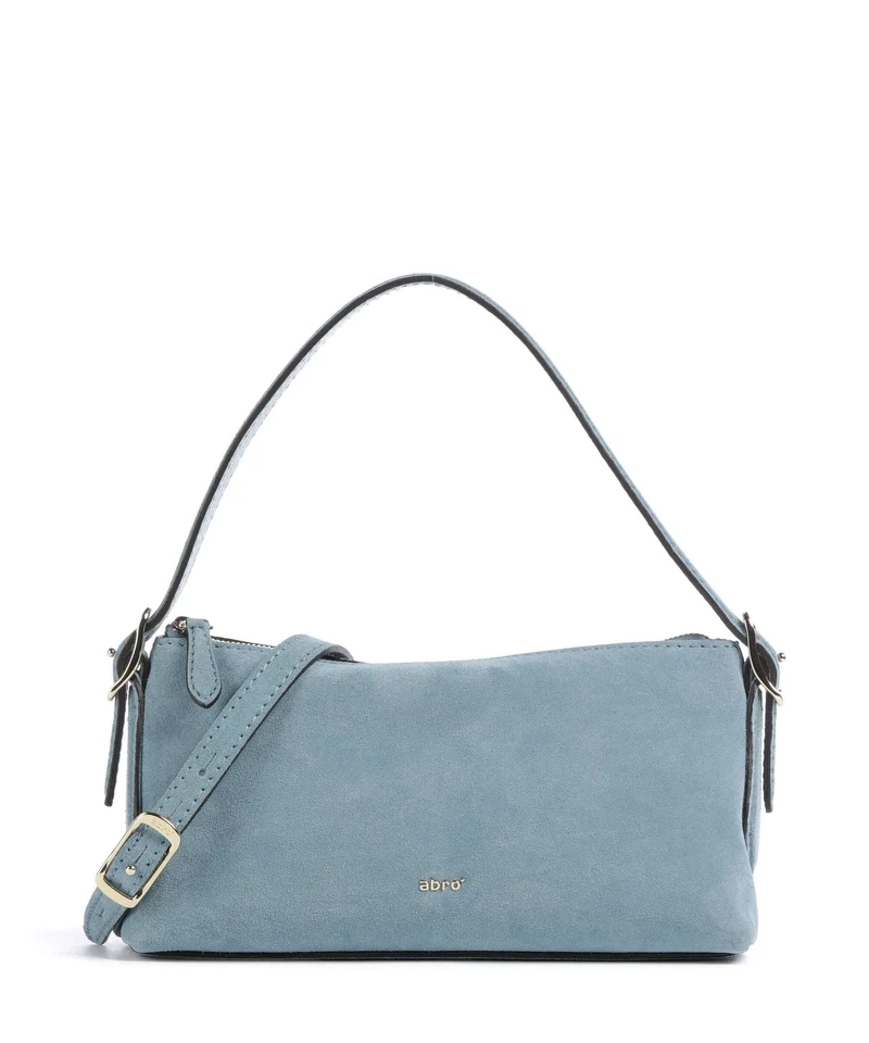 Abro Suede Carina Bolso de hombro sapphire