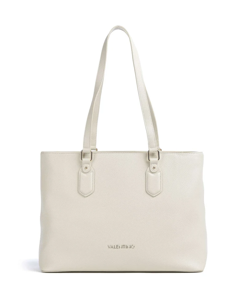 Valentino Bags Brixton Bolsa shopping ecru