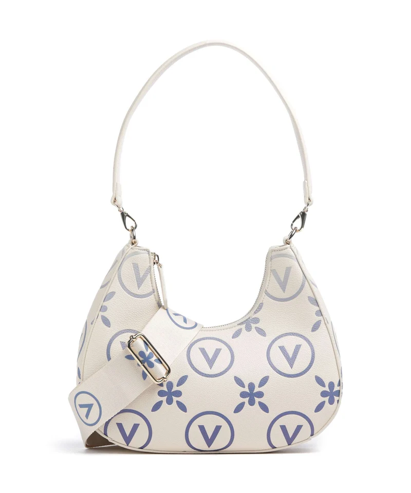 Valentino Bags Samba Re Print Bolso de hombro ecru/bluette