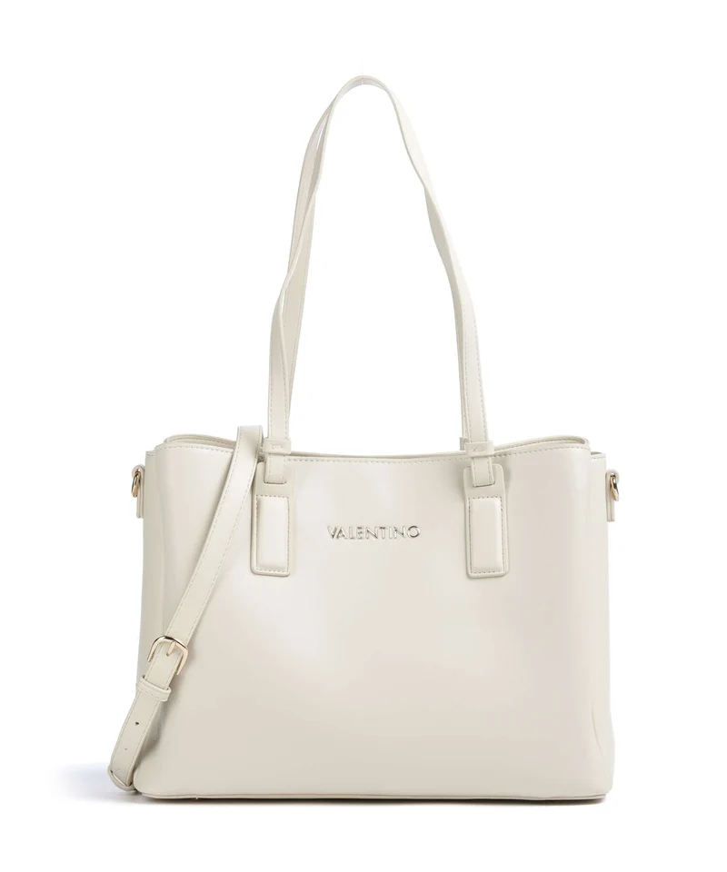 Valentino Bags Clio Re Bolsa shopping ecru